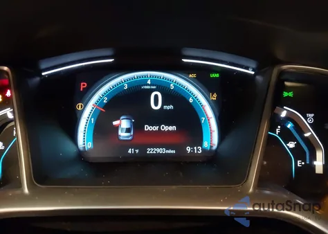 2017 Honda Civic Ex-L from USA, damaged, VIN 19XFC1F81HE004470